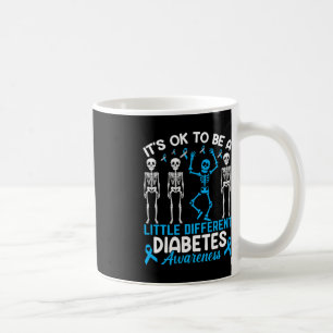 Taza De Café Conciencia de mamá guerrera de la diabetes es buen