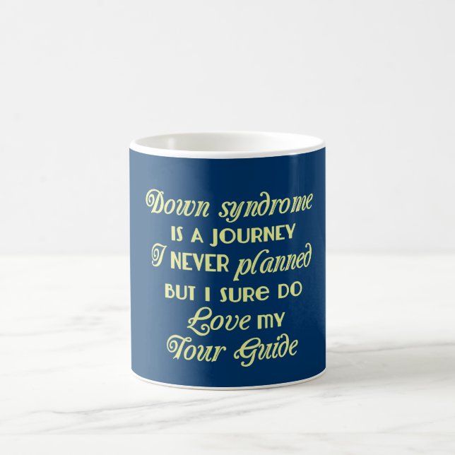 Taza De Café Conciencia de Síndrome de Down (Centro)