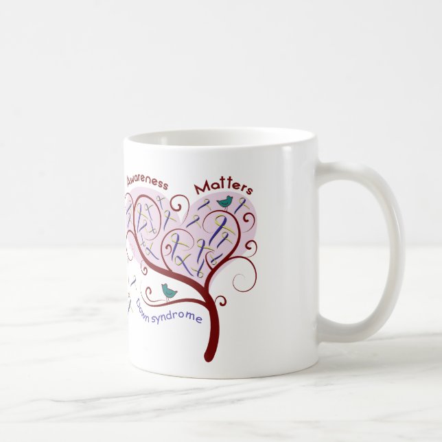 Taza De Café Conciencia de Síndrome de Down (Derecha)