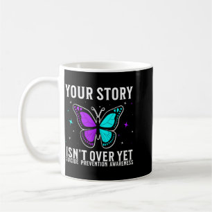Taza De Café Conciencia de suicidio Apoyo Prevención de suicidi