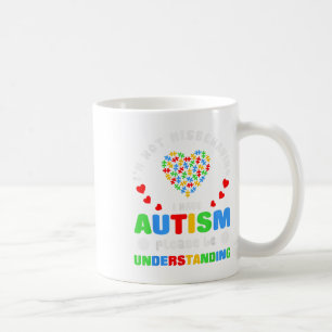 Taza De Café Conciencia del autismo No Me Comporté Mal, Tengo A