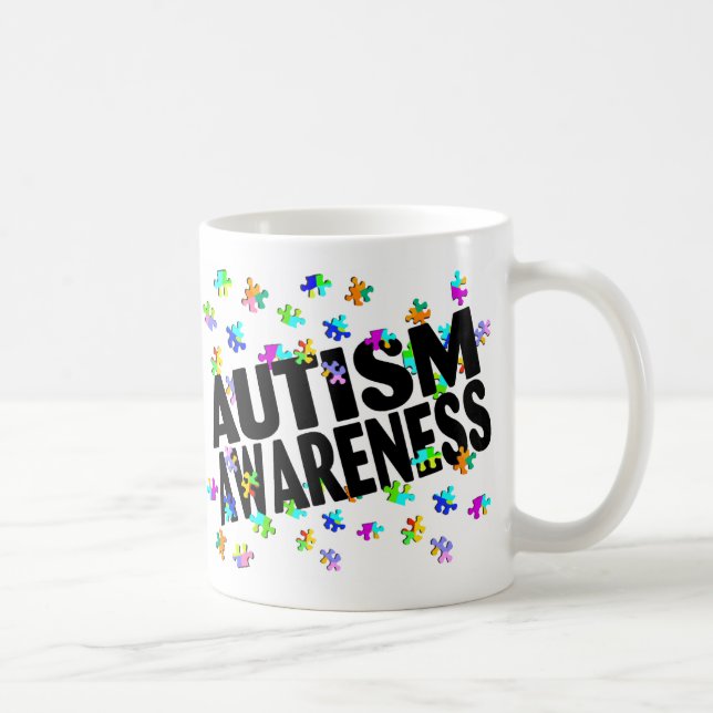 Taza De Café Conciencia del autismo (PP) (Derecha)