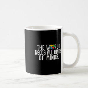 Taza De Café Conciencia Del Autismo Todo Tipo De Mentes Suposic