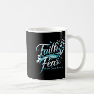 Taza De Café Conciencia del Cáncer de Ovario Enfermedad del Ova