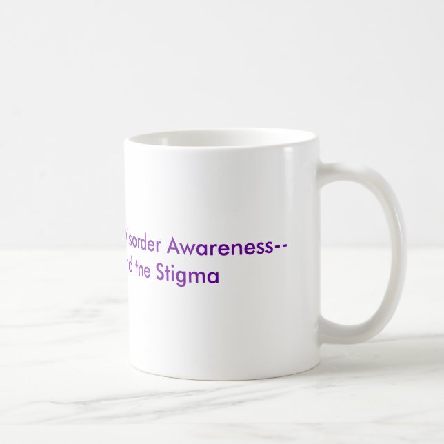 Taza De Café Conciencia del desorden de personalidad límite-- (Derecha)