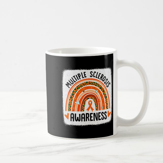 Taza De Café Conciencia del Día de la Esclerosis Múltiple Mujer (Derecha)