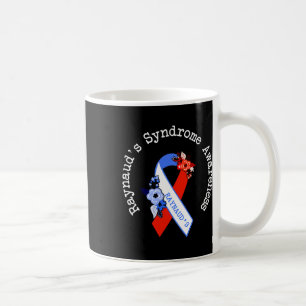 Taza De Café Conciencia del Síndrome de Raynaud Soporte Floral