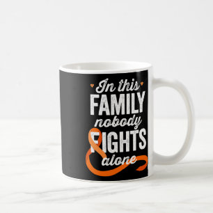 Taza De Café Conciencia En Esta Familia Nadie Lucha Solo