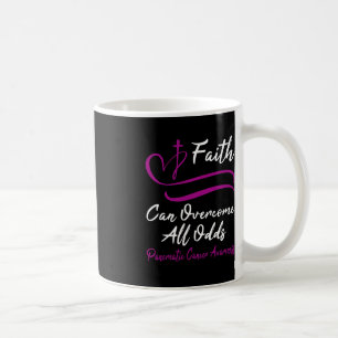 Taza De Café Conciencia pancreática sobre el cáncer Cinta púrpu