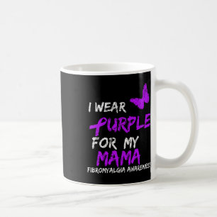 Taza De Café Conciencia Que Uso Púrpura Para Mi Mamá 5