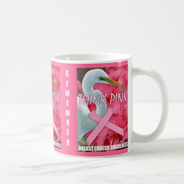 Taza De Café Conciencia rosa (Derecha)