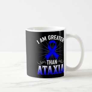 Taza De Café Conciencia Rótulo neurológico Hemiataxia Cinta azu