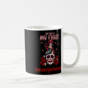Taza De Café Conciencia sobre Aneurisma Cerebral Su Lucha Es Mi