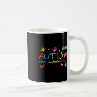 Taza De Café Conciencia sobre autismo aceptar amor Entender a l