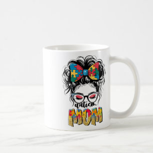 Taza De Café Conciencia sobre autismo desordenado Autismo de bo