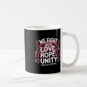 Taza De Café Conciencia sobre células falciformes Amor Esperanz