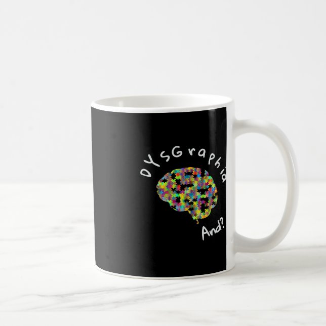 Taza De Café Conciencia sobre dislexia Dis de aprendizaje de es (Derecha)