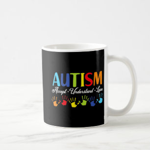 Taza De Café Conciencia sobre el autismo aceptar entender el au