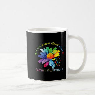 Taza De Café Conciencia sobre el autismo El girasol acepta ente