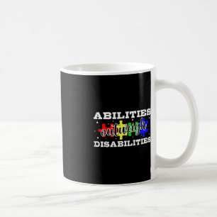 Taza De Café Conciencia sobre el autismo - Las habilidades supe