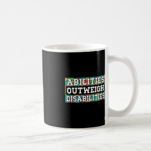 Taza De Café Conciencia sobre el autismo - Las habilidades supe