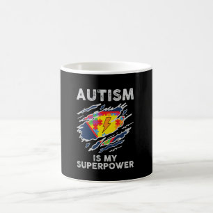 Taza De Café Conciencia sobre el Autismo Niños Autistas Concien