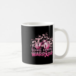 Taza De Café Conciencia sobre el cáncer de mama Guantes de boxe