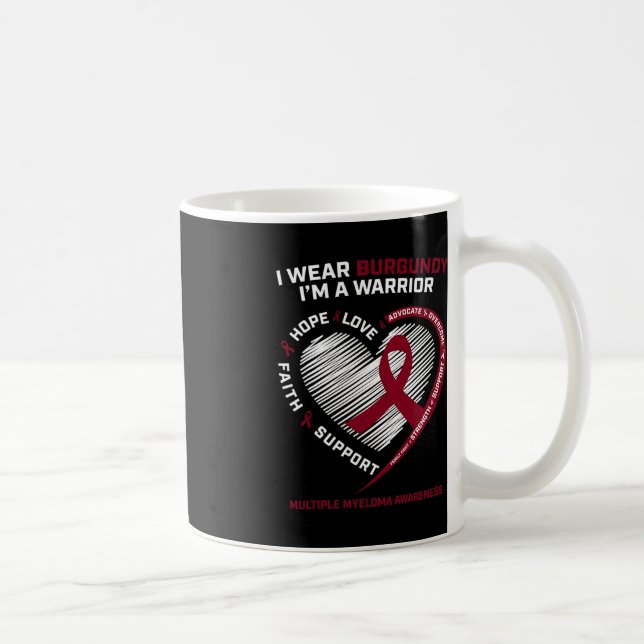 Taza De Café Conciencia sobre el cáncer de sangre Mieloma Múlti (Derecha)