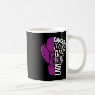 Taza De Café Conciencia sobre el cáncer pancreático Boxing Glov