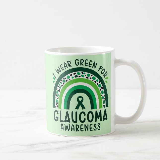 Taza De Café Conciencia sobre el glaucoma (Derecha)
