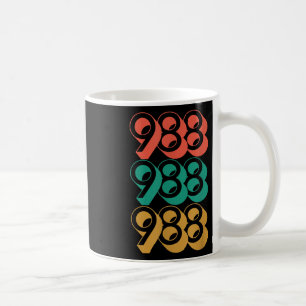 Taza De Café Conciencia sobre el suicidio - 988 Camisas - Preve