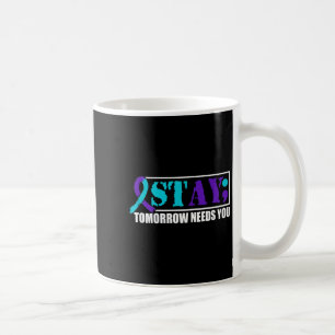 Taza De Café Conciencia sobre el suicidio Salud Mental Mañana P