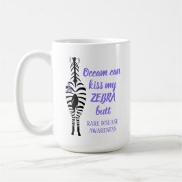 Taza De Café Conciencia sobre enfermedades raras divertidas