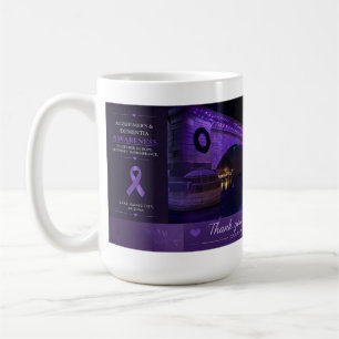 Taza De Café Conciencia sobre la demencia de Alzheimer London B