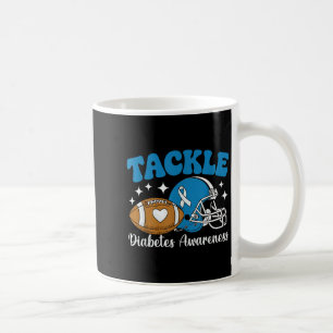 Taza De Café Conciencia sobre la diabetes Cinta azul tipo 1 Fij