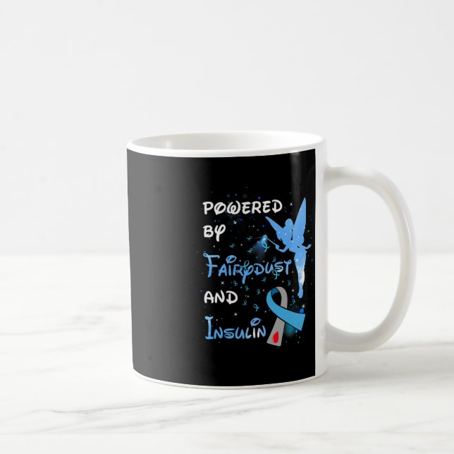 Taza De Café Conciencia Sobre La Diabetes Impulsada Por El Polv (Derecha)