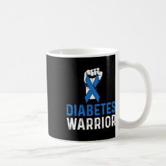 Taza De Café Conciencia sobre la diabetes T1d Guerrero de la di