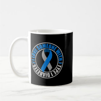 Taza De Café Conciencia sobre la diabetes tipo 1 insulina diabé