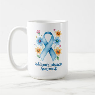 Taza De Café Conciencia sobre la enfermedad de Addison   Cinta 