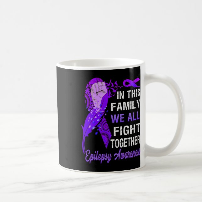 Taza De Café Conciencia sobre la epilepsia (Derecha)