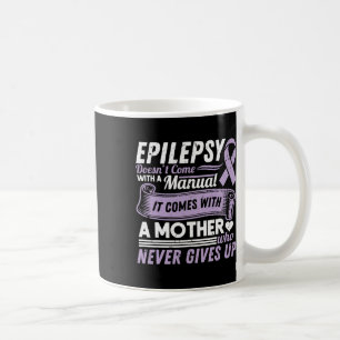 Taza De Café Conciencia sobre la epilepsia que mamá no viene co