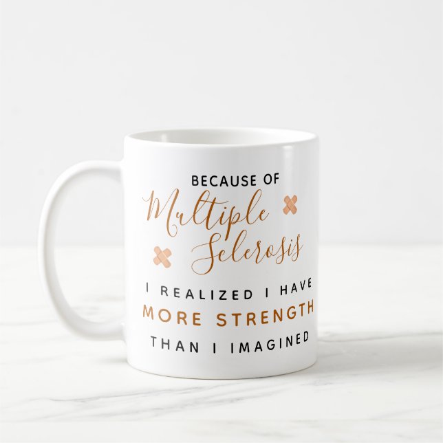 Taza De Café Conciencia sobre la esclerosis múltiple - Mug (Izquierda)