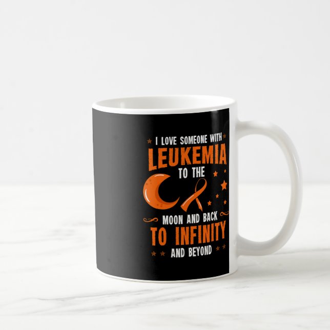 Taza De Café Conciencia sobre la leucemia Cáncer de sangre rega (Derecha)