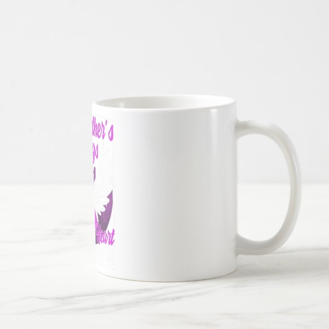 Taza De Café Conciencia sobre la sobredosis de drogas Las alas  (Derecha)