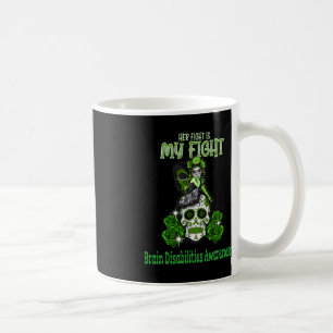 Taza De Café Conciencia sobre las discapacidades cerebrales Su 
