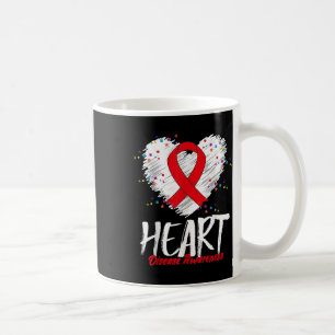 Taza De Café Conciencia sobre las enfermedades cardíacas _2