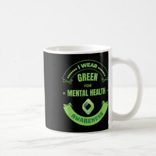 Taza De Café Conciencia sobre las enfermedades del cerebro huma