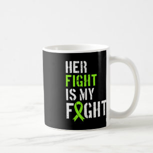 Taza De Café Conciencia sobre leucemia Su Lucha Es Mi Apoyo De