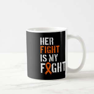 Taza De Café Conciencia sobre leucemia Su Lucha Es Mi Apoyo De