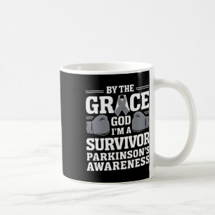 Taza De Café Conciencia sobre los parkinsones Soy un sobrevivie